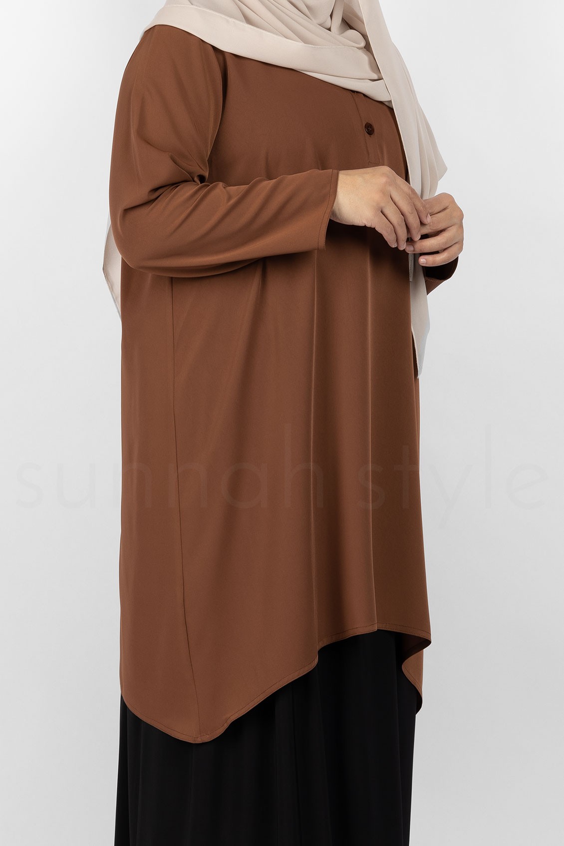 Sunnah Style Avant Abaya Top Russet